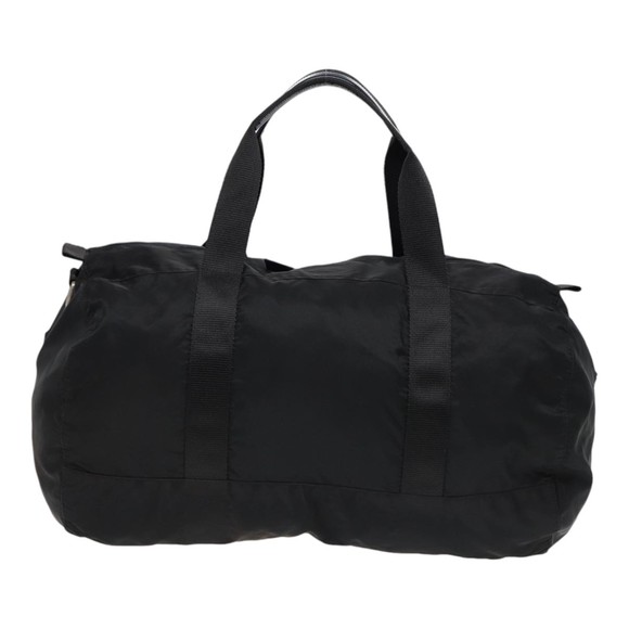 PRADA Boston Bag Nylon Black Auth 82120 - Picture 2 of 16